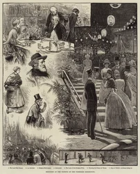 Skizzen zur Schließung der Fischereiausstellung